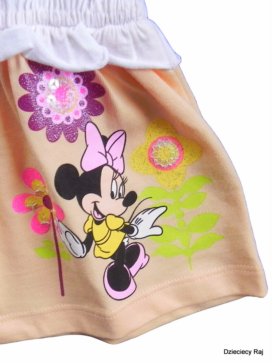 99220 MINNIE MOUSE MYSZKA bluzka tunika DISNEY 98 P&Aring;e&Auml; Dziewczynki