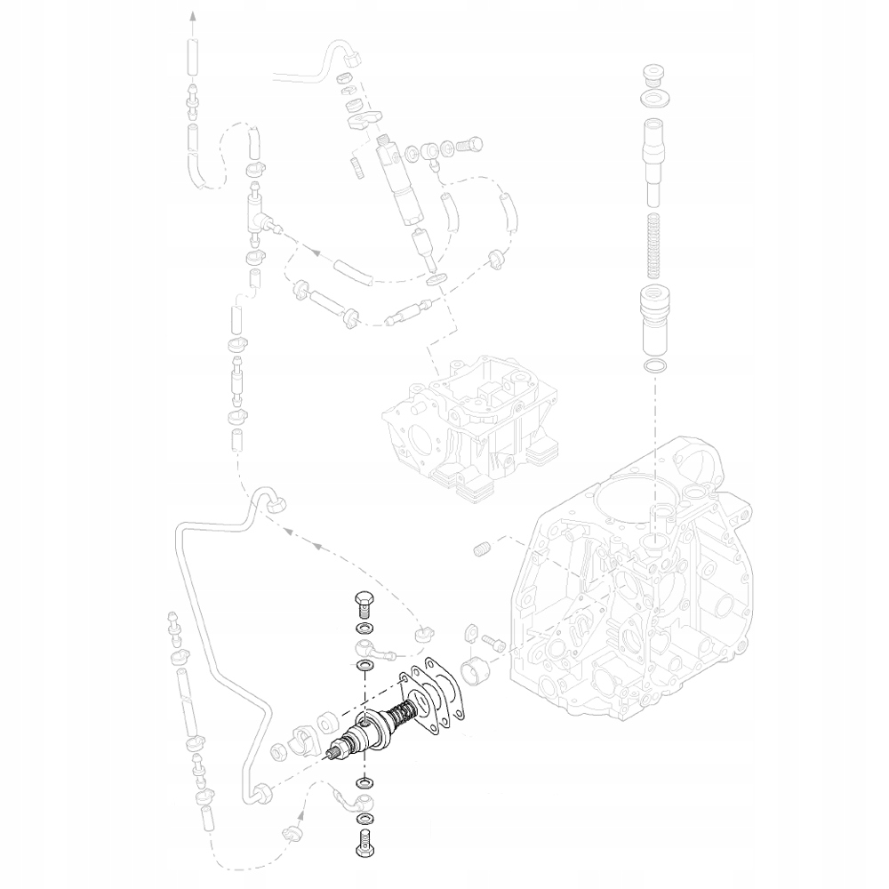 HATZ 01864302 Pompa wtryskowa 1D41 NPFE1QLC65-204