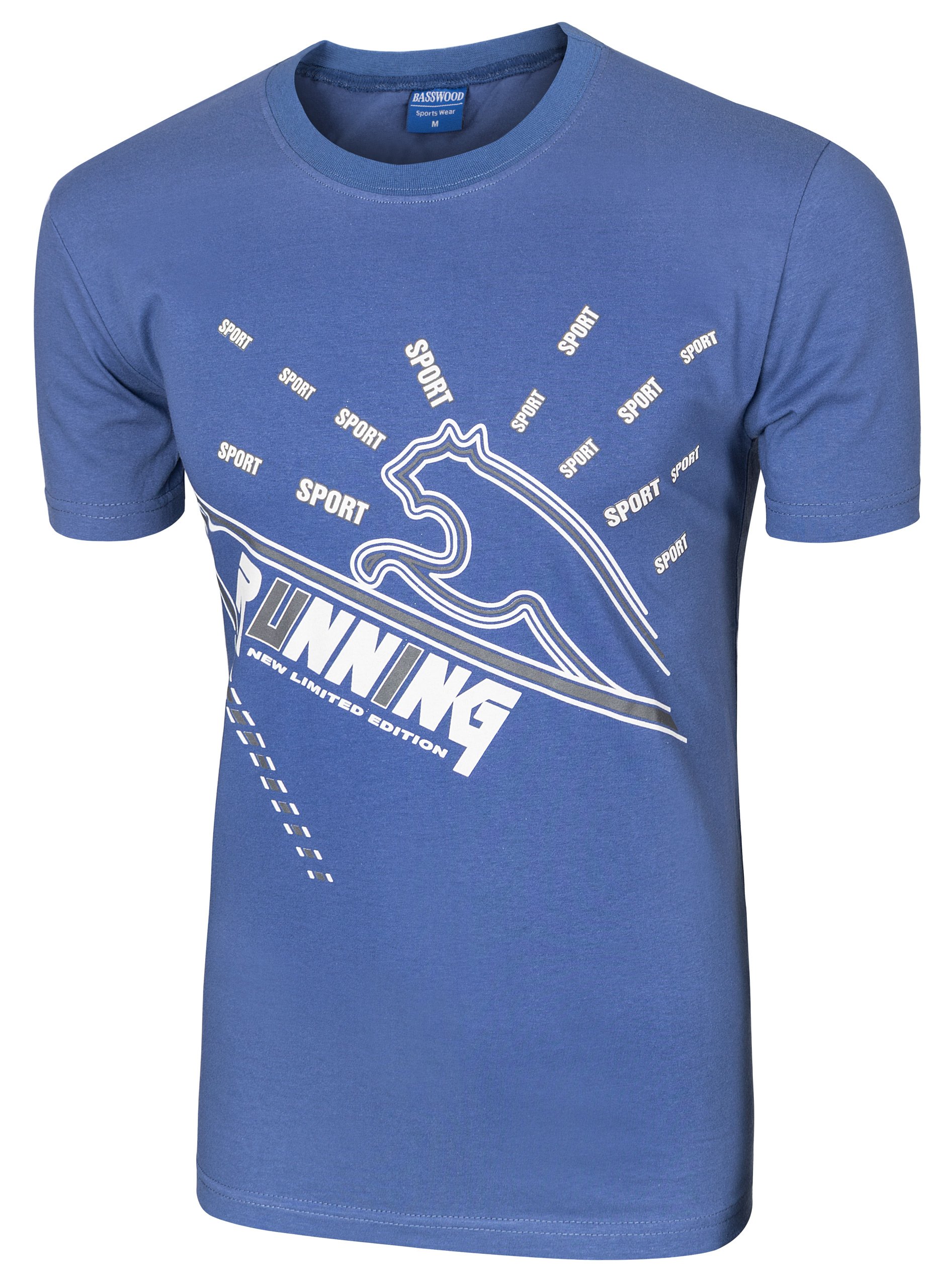 

Koszulka Podkoszulek T-shirt Męski KP01 r M niebie