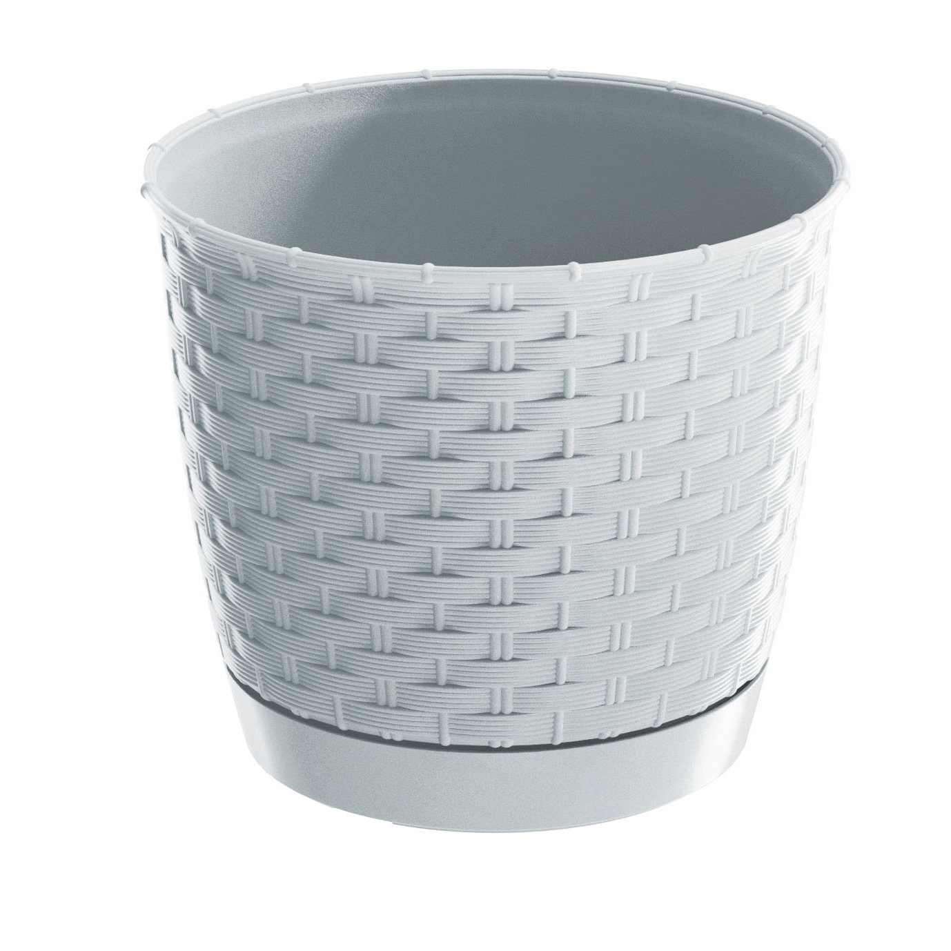 

Okrągła doniczka 22x19cm Rattanowa DRLO220 Donica