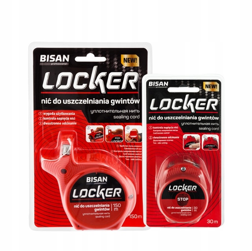 

Nić Uszczelniająca Locker 30 mb S.17011