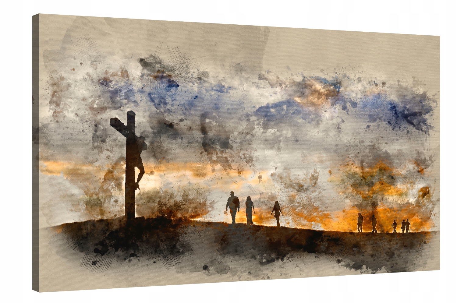

Obraz na płótnie Jezus na krzyżu 27A-120x80cm