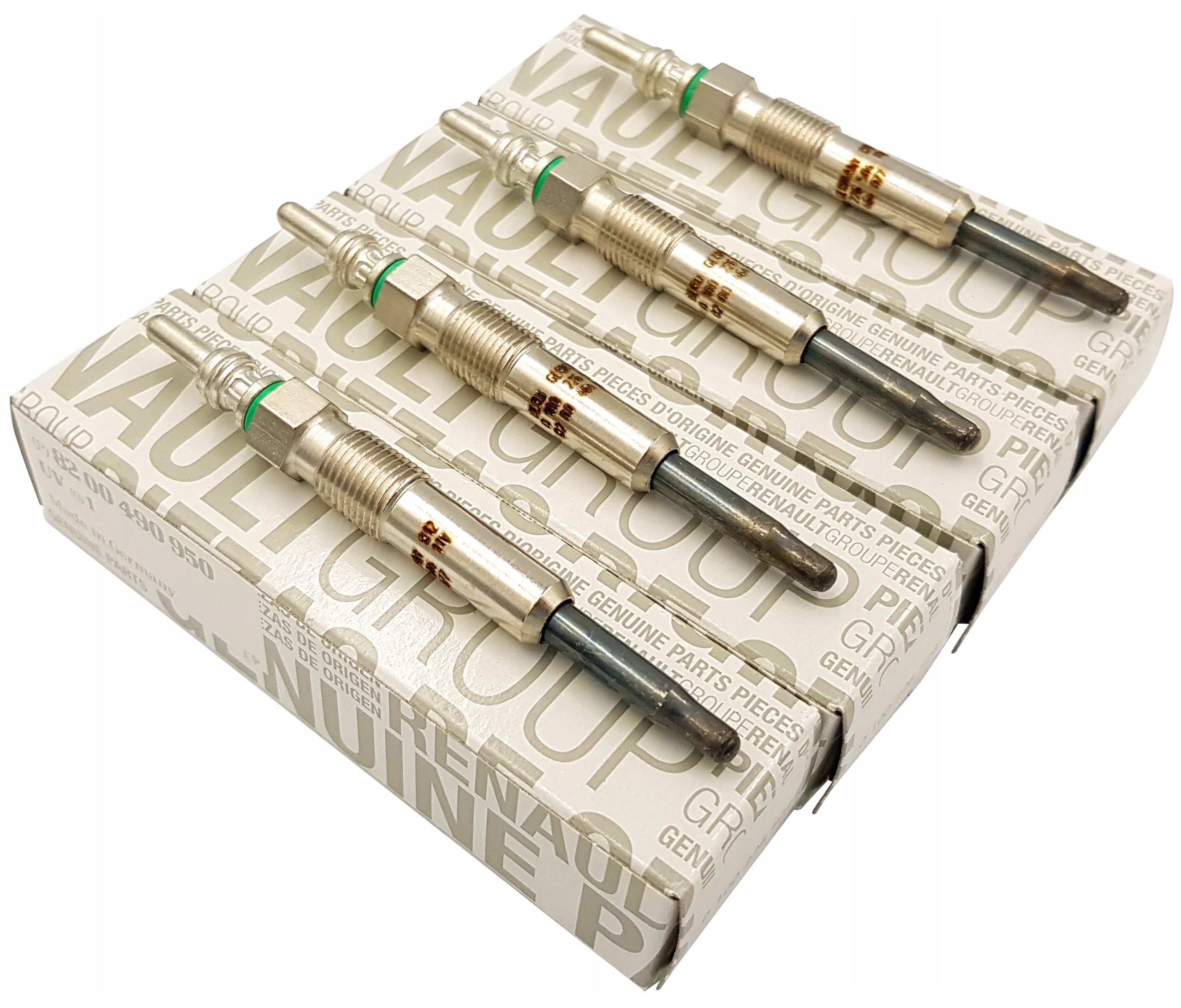 8200490950 - RENAULT GRAND SCENIC II 1.5 DCI СВІЧКИ РОЗЖАРЮВАННЯ 4ШТ