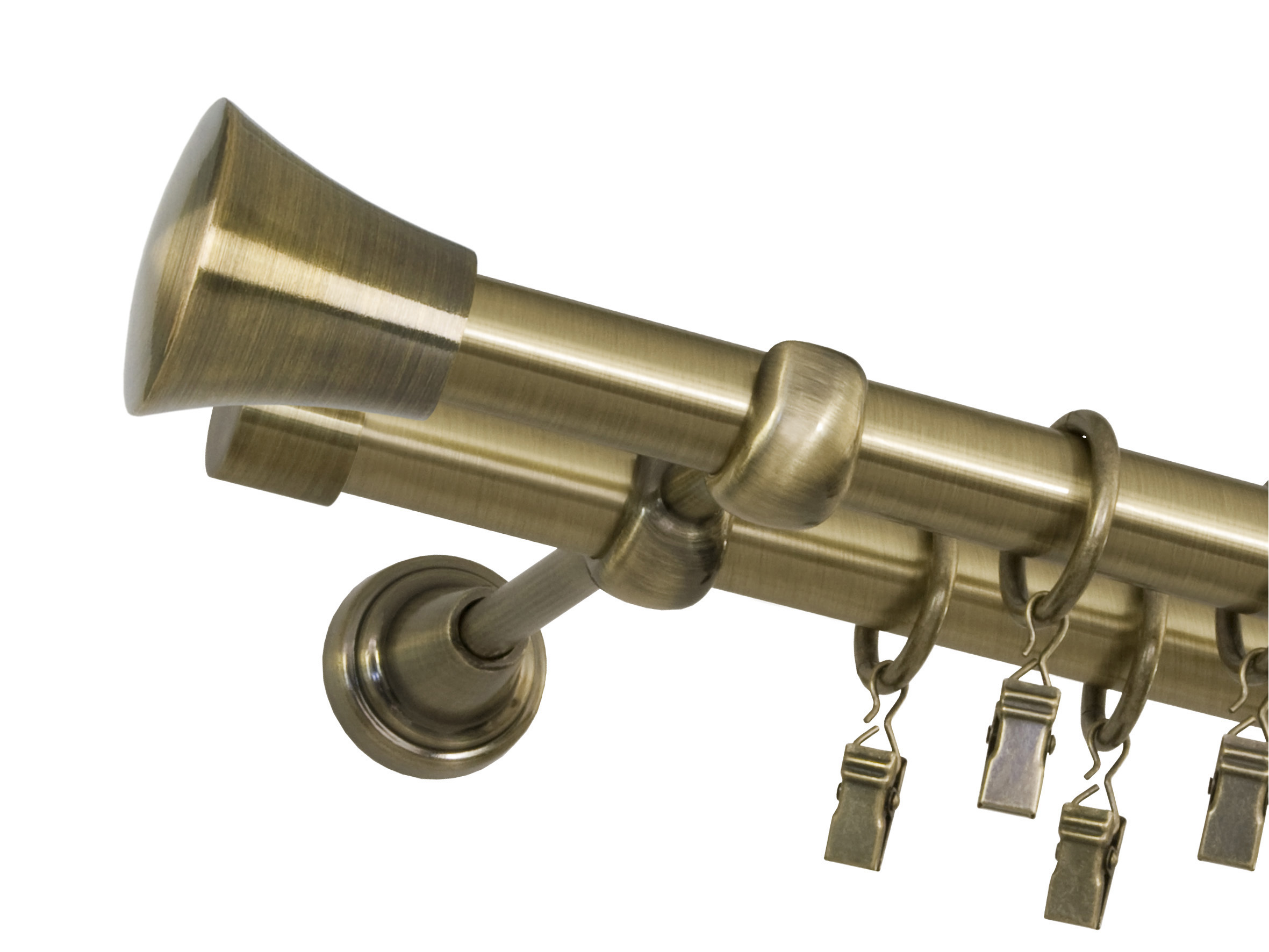 

Karnisz Bojanek podwójny 19+19mm Tazza 240cm Metal