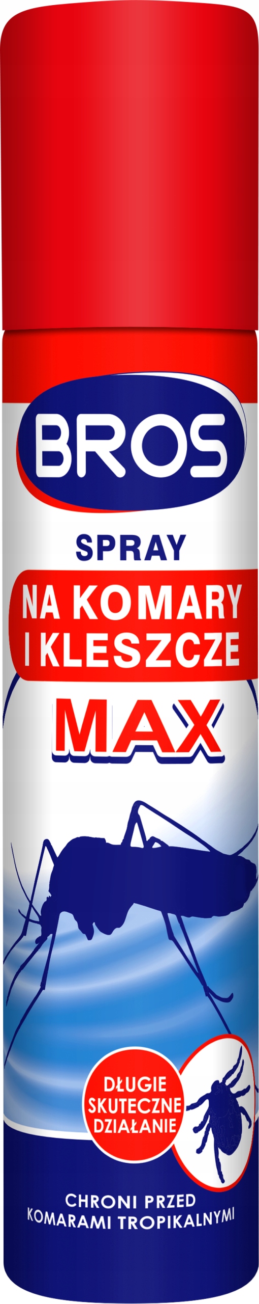

Bros Spray Max Na Komary i Kleszcze 90ml 25% Deet