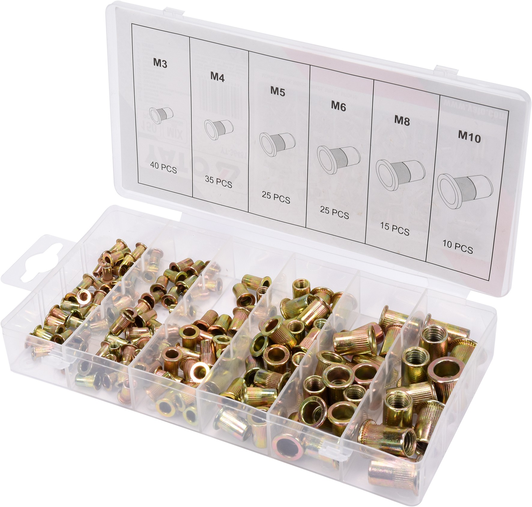 NITOWNICA RECZNA NITONAKRETEK M3 M12 YATO YT 36128 EAN 5906083000423