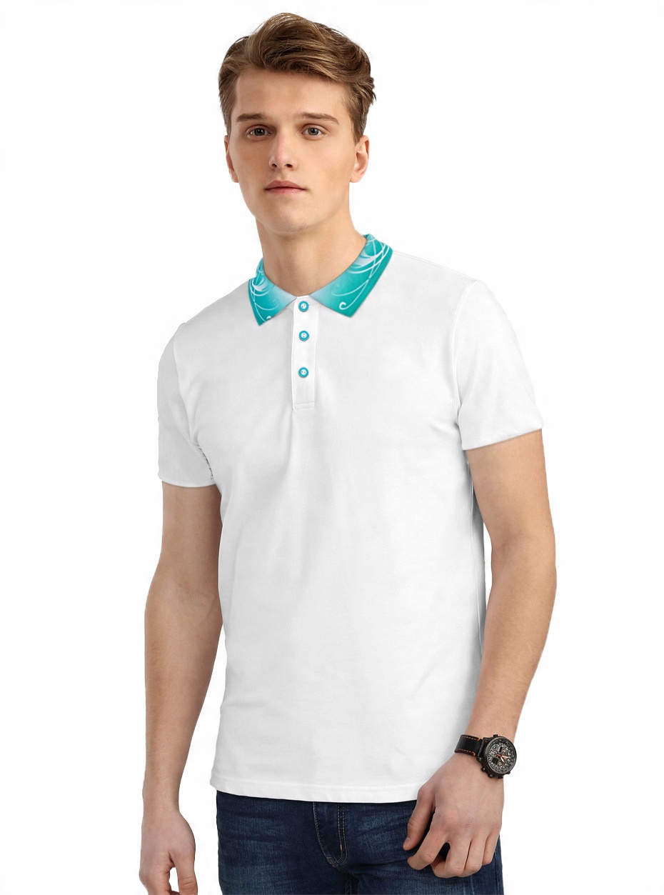 

Koszulka Polo Męska Polówka Bawełna 17531 3XL biał