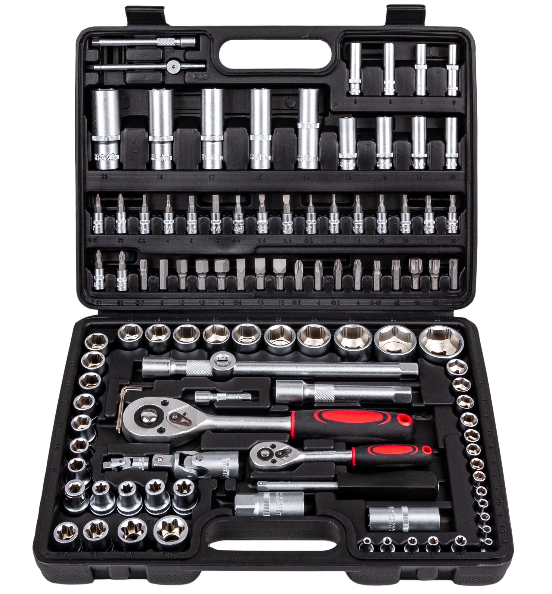 

Zestaw 108 Kluczy Klucze Nasadowe Torx Nasadki