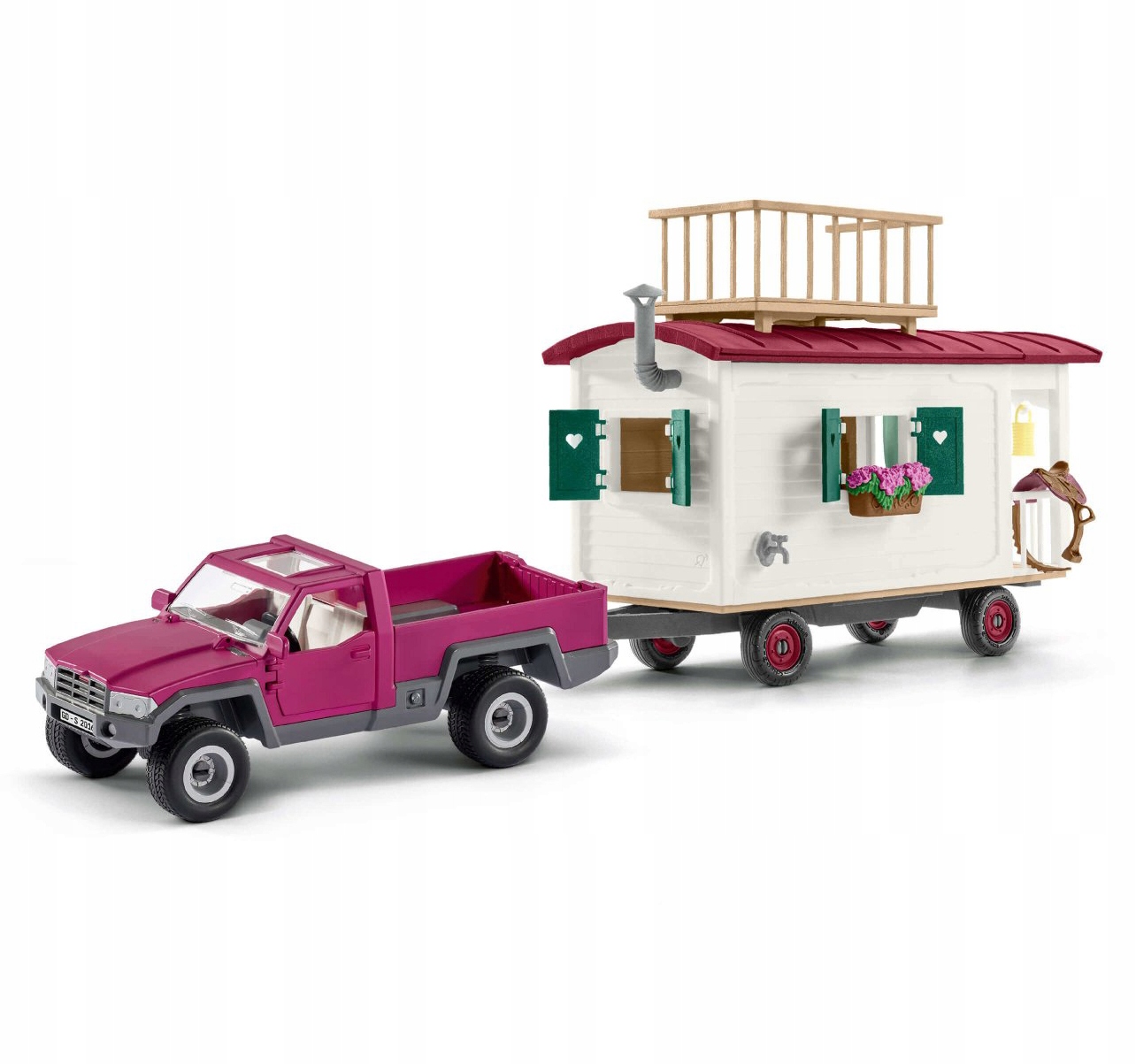 SCHLEICH Przyczepa do tajnych spotkań klubu 42415 Rodzaj produktu figurka z bajki