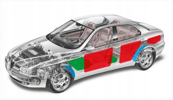 SILENT COAT BULK PACK MATA WYGŁUSZAJĄCA BUTYLOWA Model SILENT COAT