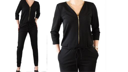 

Elegancki Kombinezon Złoty Zip tu roz48 (34-50)