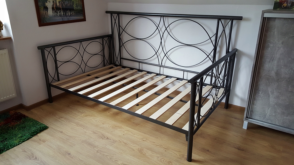 SOFA SOFIA METALOWA KUTA 120X200 POLSKI PRODUCENT EAN (GTIN) 5903887328012