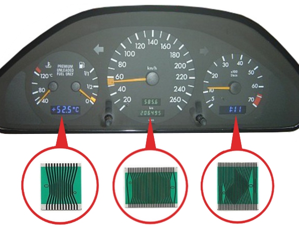 TAŚMA NAPRAWA LICZNIK DO MERCEDES W210 W202 R170 Typ samochodu Samochody osobowe