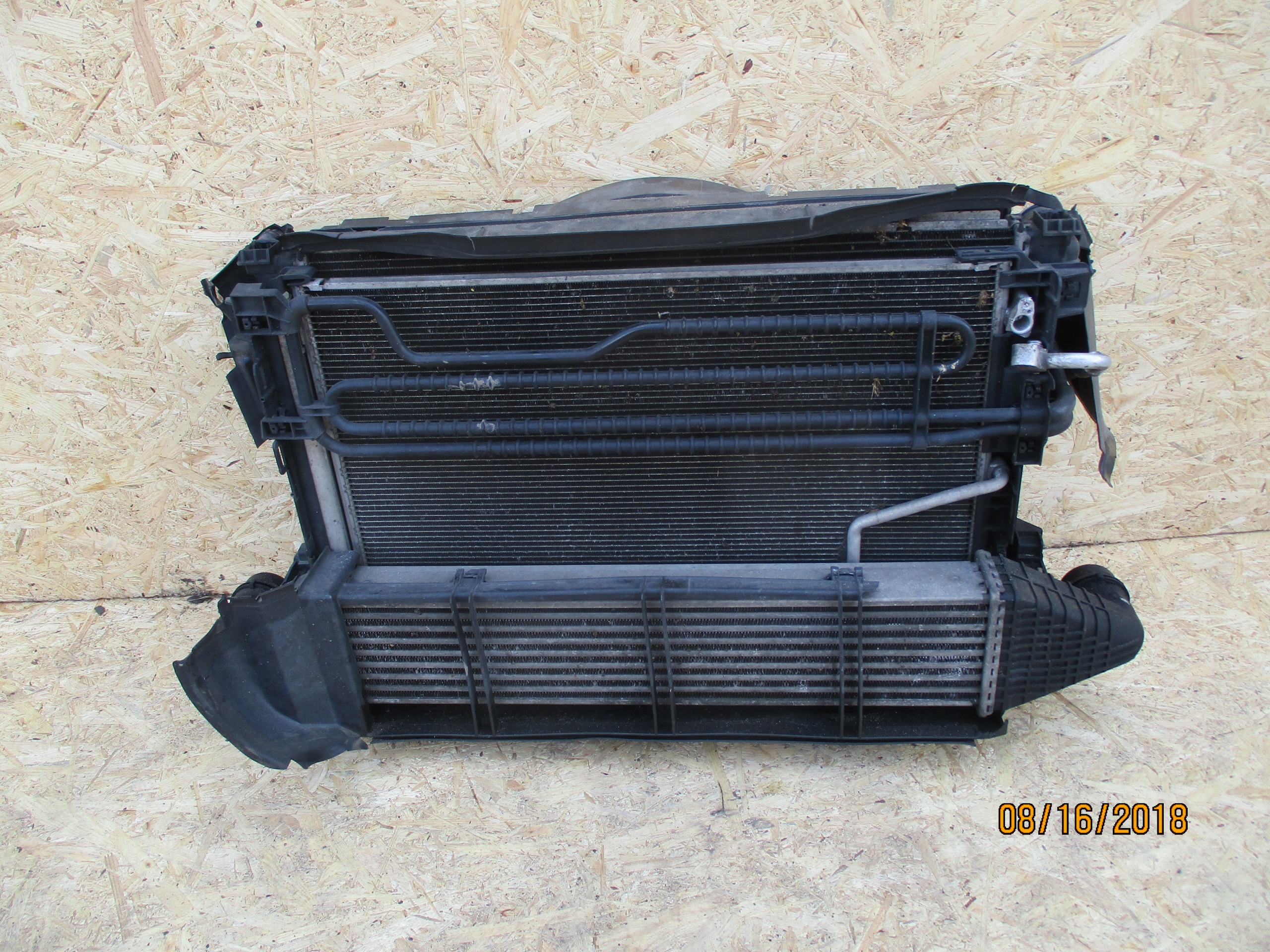 MERCEDES W212 E KLASA KOMPLET CHŁODNIC PAS 2.2 CHŁODNICE DIESEL