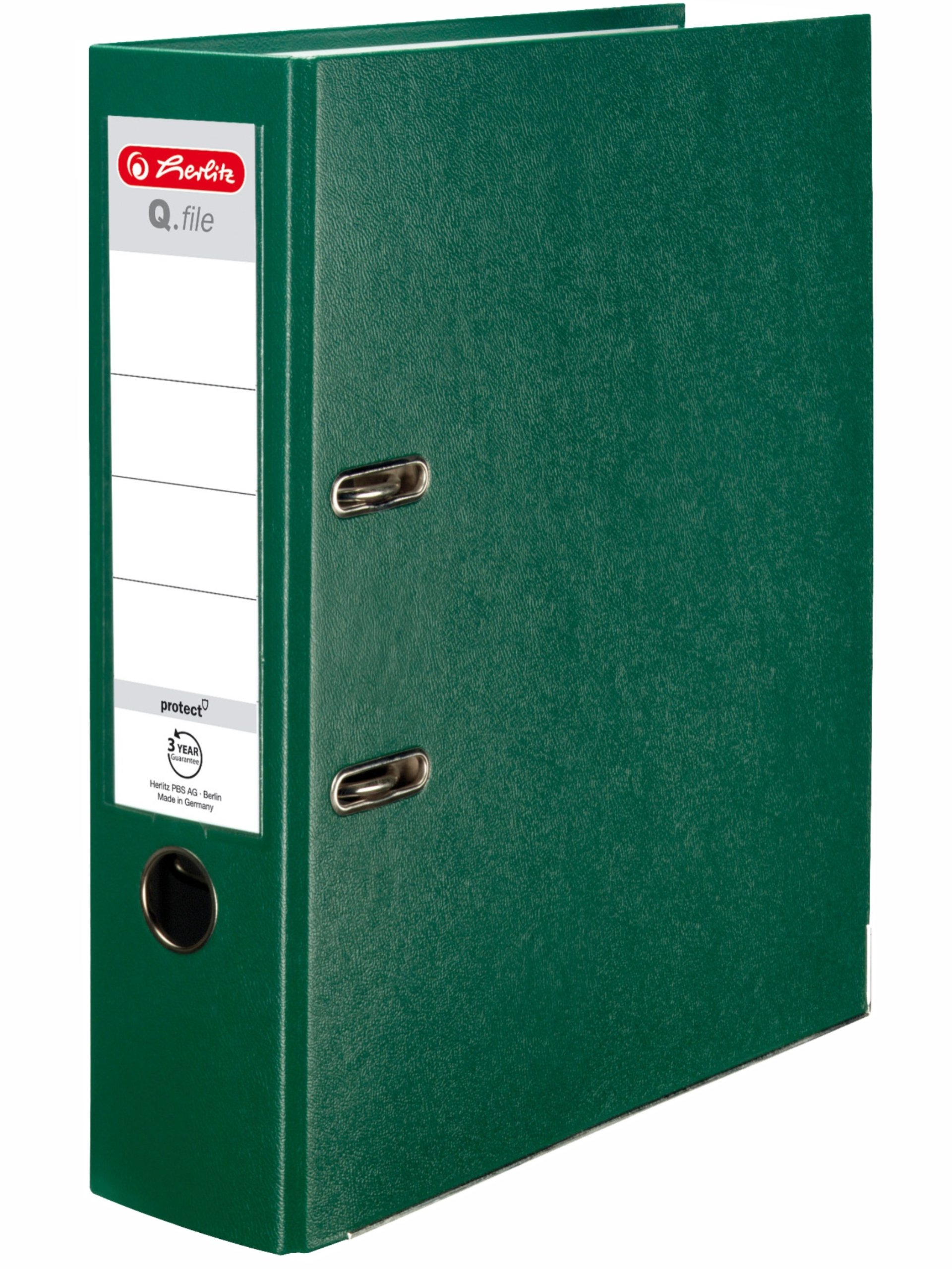 

Segregator Herlitz A4 80mm 8cm Q.file zielony