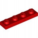 

Lego 3710 371021 Płytka 1x4 czerwony 2szt New