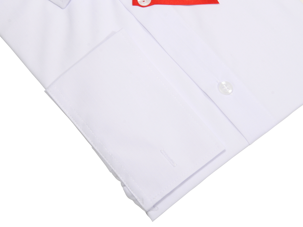 KOSZULA BIAŁA GŁADKA 38 176-182 SLIM FIT Rozmiar kołnierzyka 38