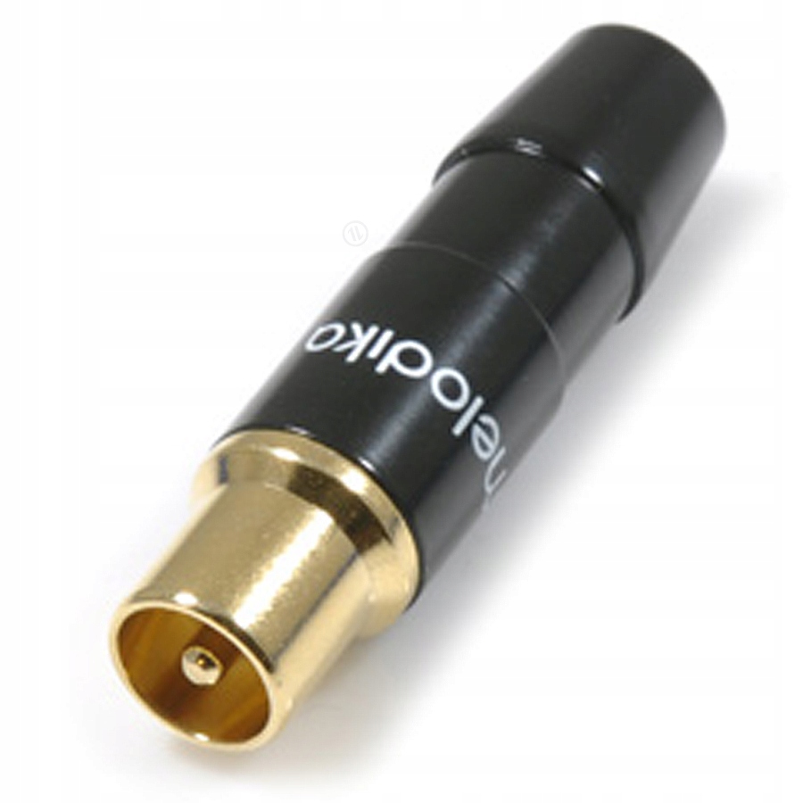 

Wtyk Antenowy Złocony Melodika Mdwant Na Kabel 8MM