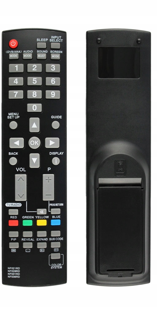 PILOT DO TV FUNAI NF036RD NF021RD CZARNY Marka Funai