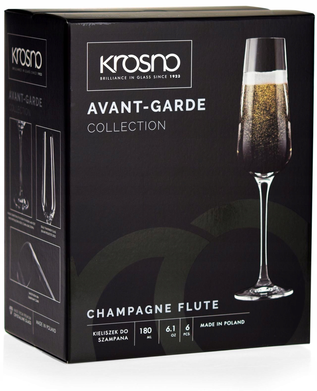 

Kieliszki do szampana Krosno Avant-Garde 180ml