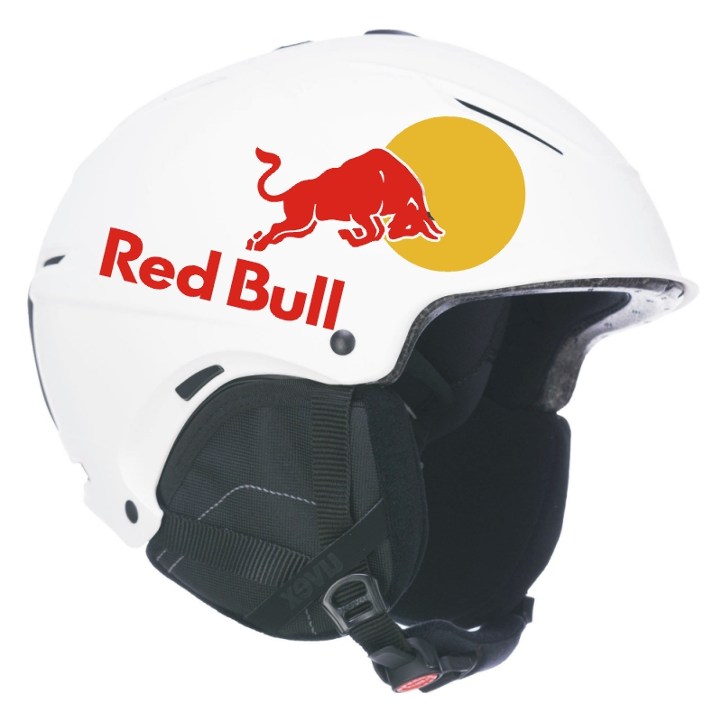 Наклейки на каску. Сноубордический шлем ред Булл. Шлем Helmet Red bull. Горнолыжный шлем ред Булл. Шлем Red bull для сноуборда.