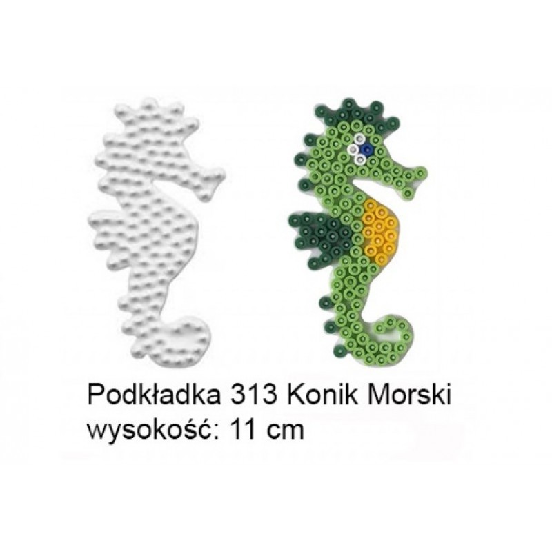 

Hama 313 Podkładki do Koralików Midi Konik Morski