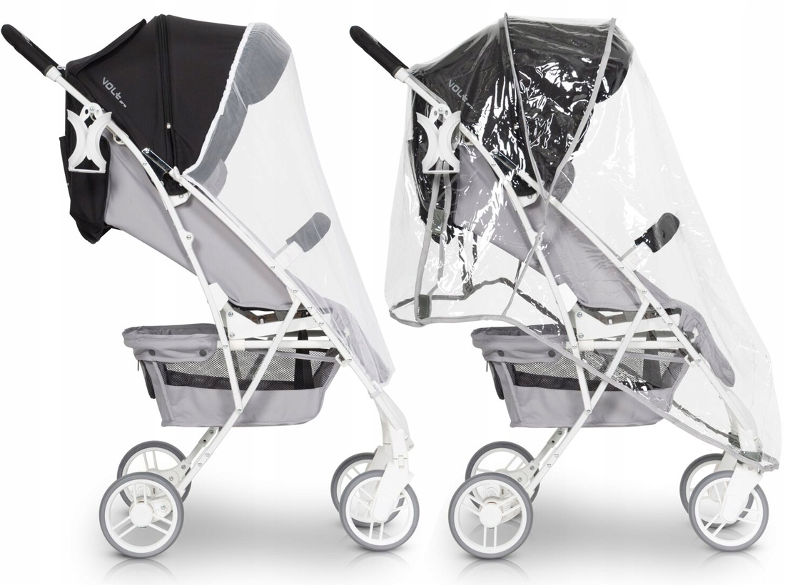 Euro-Cart Volt Pro wózek spacerowy torba ocieplacz Stelaż Aluminiowy