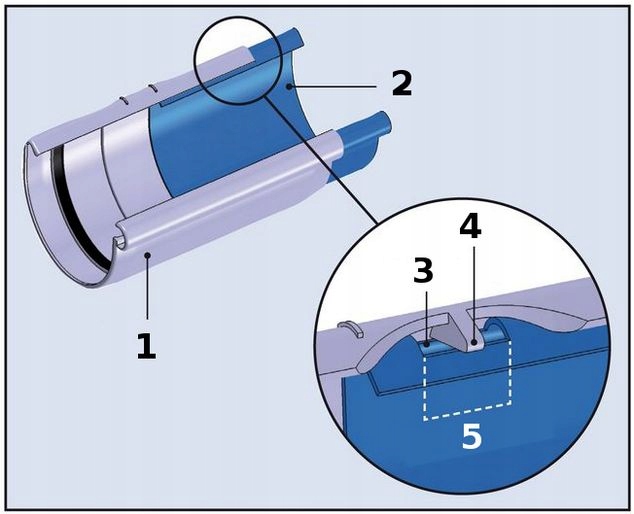 Rynny Marley RURA 53 3mb Jasno Szary Marka Marley