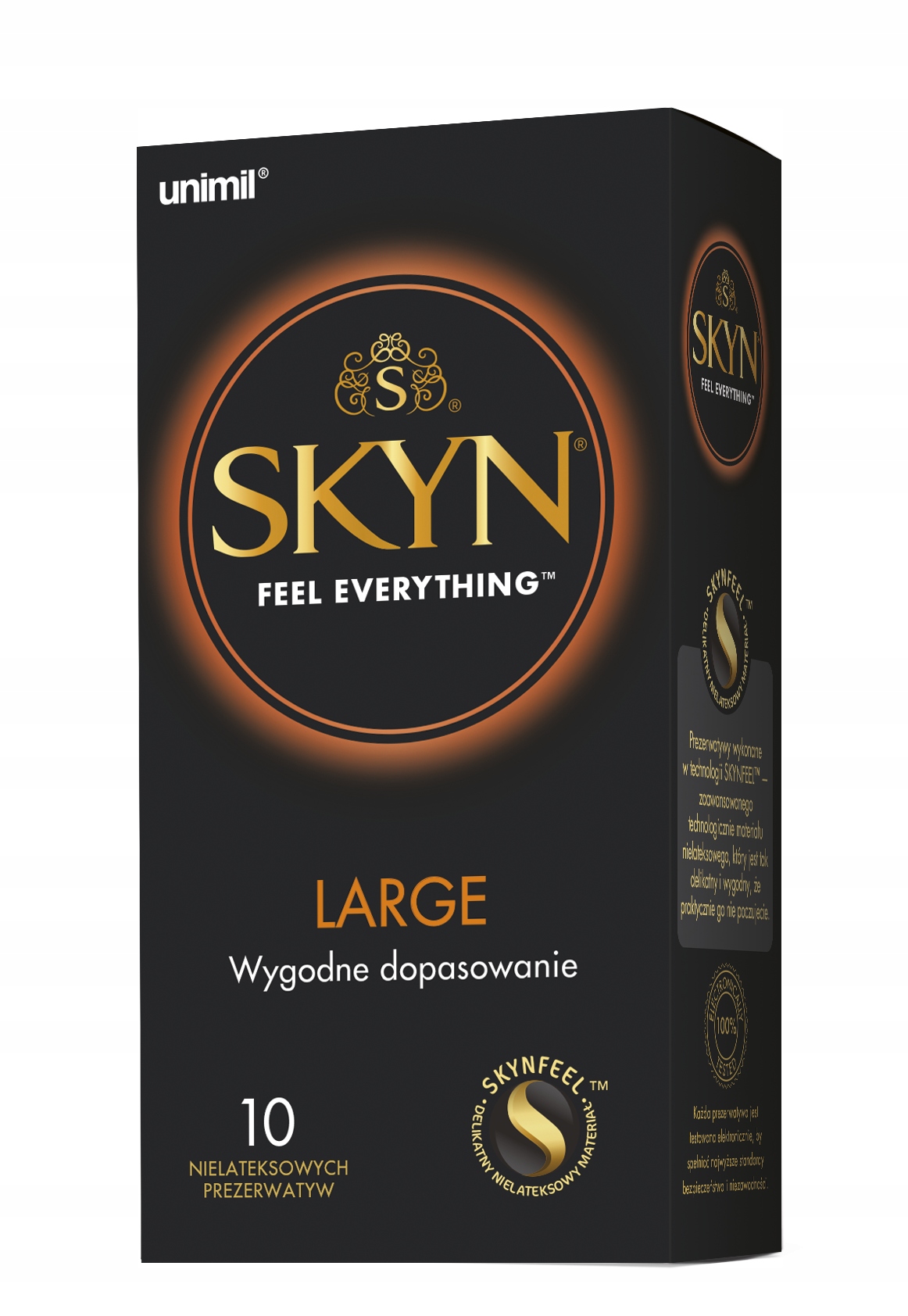 

Unimil Skyn Large nielateksowe Prezerwatywy 10szt