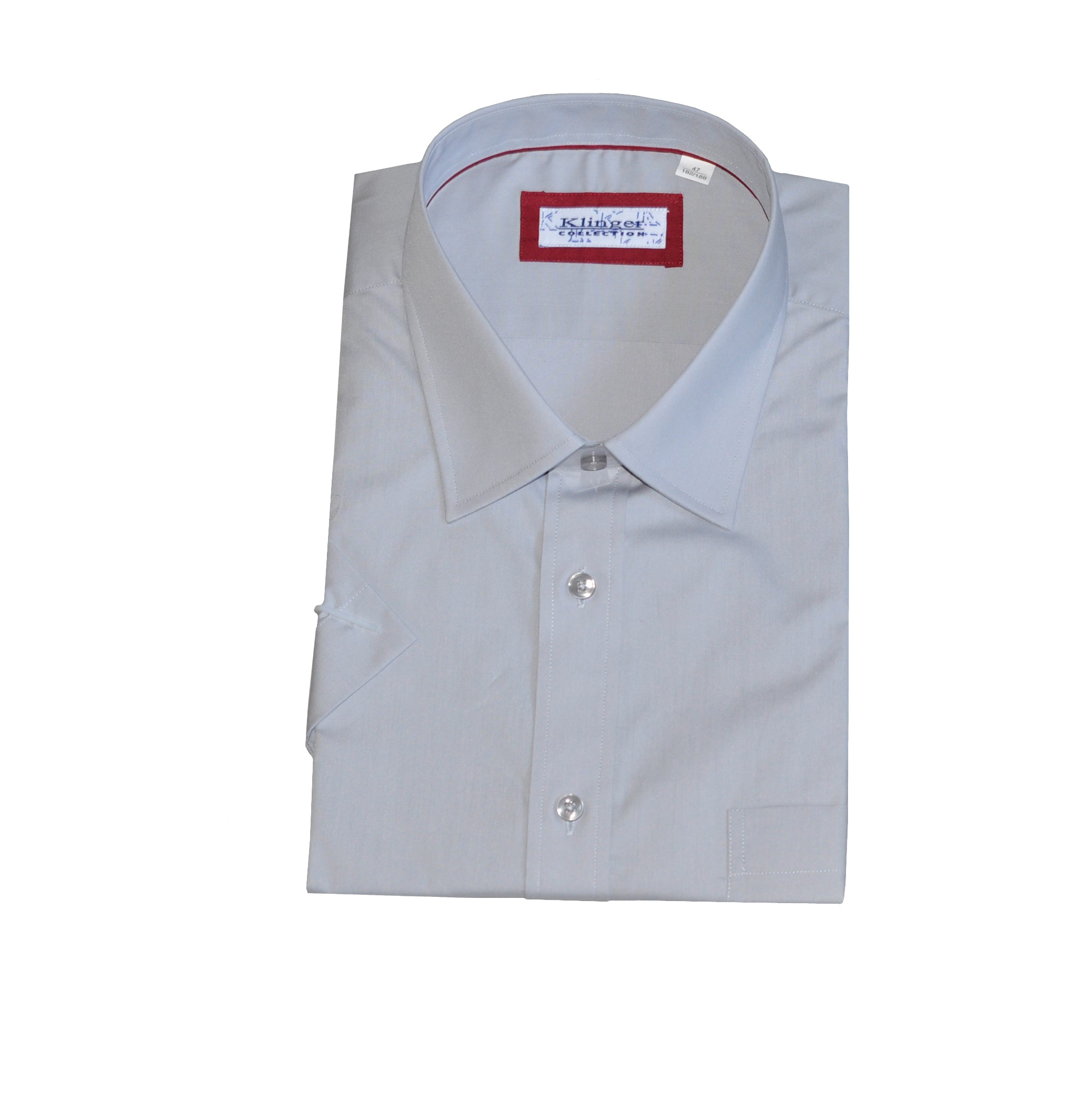 

Elegancka męska koszula XXXL 47 3XL krótki rękaw