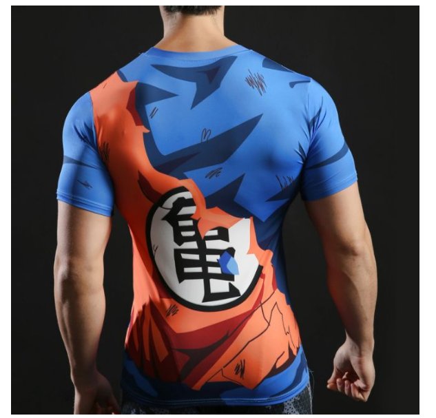 Koszulka termoaktywna Dragon Ball Son Goku Strój Kod producenta 12