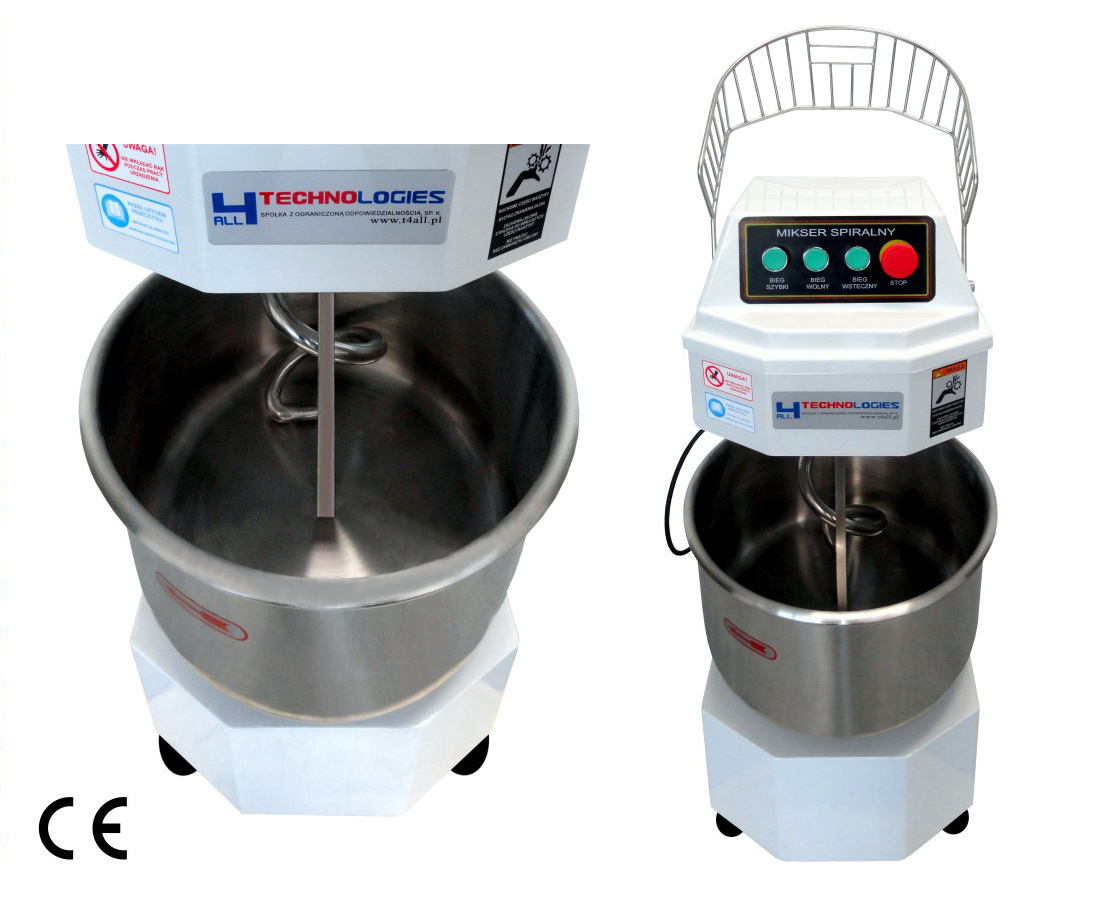 MIESZAŁKA SPIRALNA PROFESJONALNY MIKSER SPIRALNY 30L PIZZA CHLEB PIEROGI EAN (GTIN) 5906306621671
