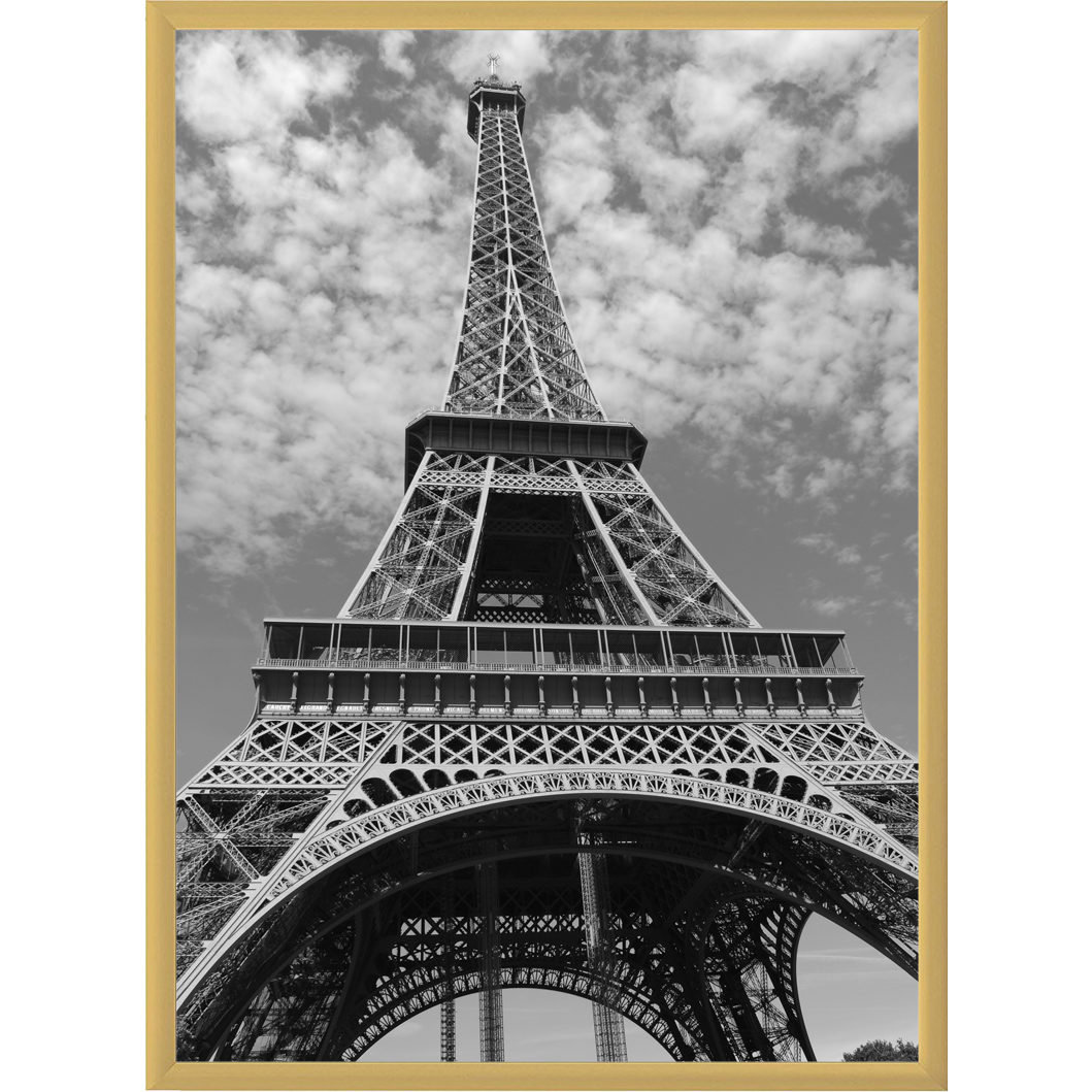 RAMA ALUMINIOWA ZŁOTA 30x40 CM - RAMKA 40x30