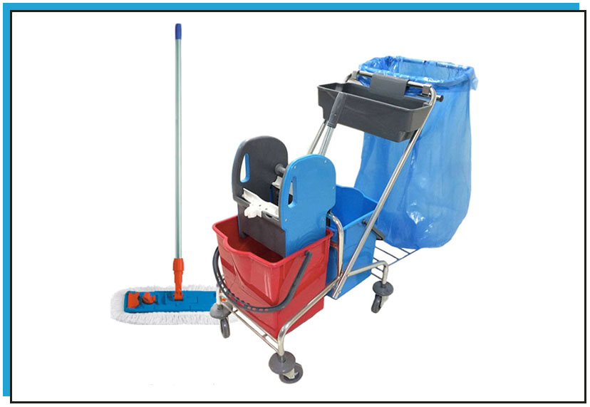 Wozek ZESTAW do sprzatania SPARK 2X18L MOP 50CM Brand Other