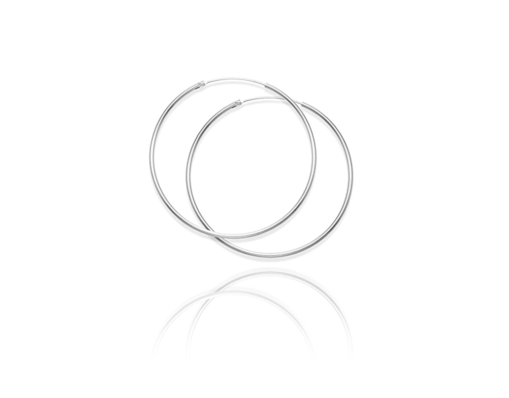 

Srebrne Kolczyki Klasyczne Kółka 17mm Srebro 925
