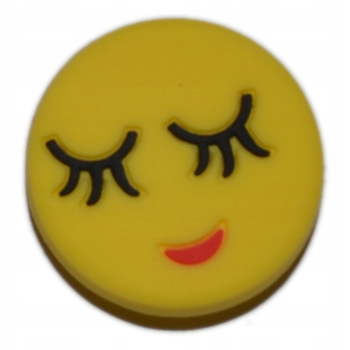 

Buźka, smile - Przypinka Pcv - Rzęsy - 1383