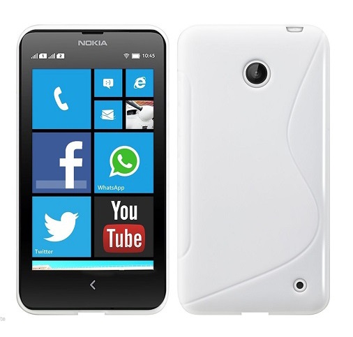 

Gumowe Etui Guma S-line Nokia Lumia 630 635 +szkło