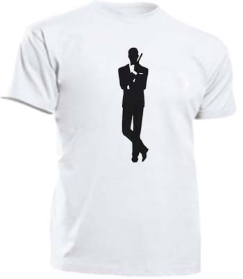 

Koszulka James Bond 007 koszulki Skyfall Craig
