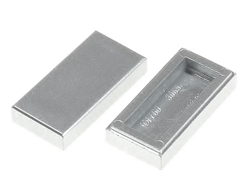 

Lego Płytka gładka 1x2 3069b srebrny metalik 2 szt