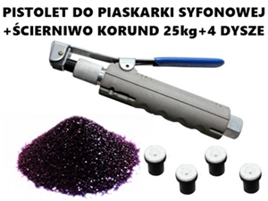 PIASKARKA SYFONOWA 38 L SCIERNIWO 25 kg KORUND Weight with packaging 50 kg