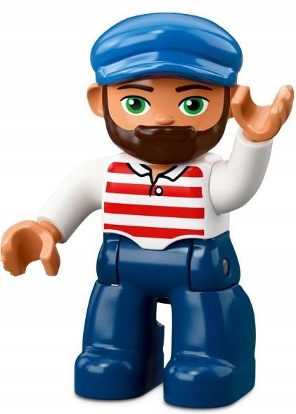 

Ls Nowe Lego Duplo Figurka Pan Tata Marynarz