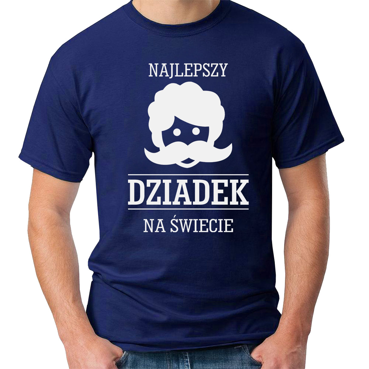 

Koszulka Super Dziadek, dzień dziadka, kolory