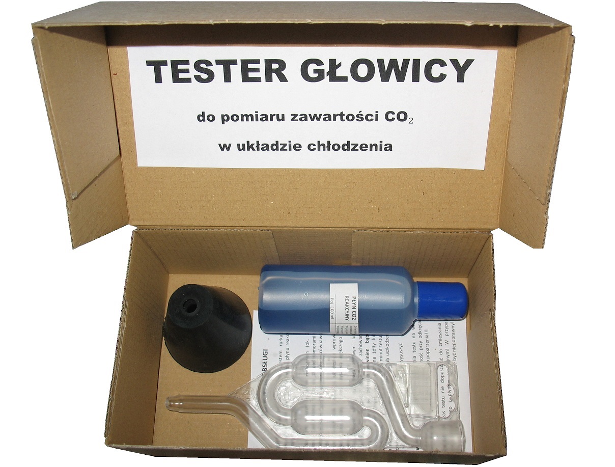 

Tester Szczelności Uszczelki Głowicy CO2 Czarny!!!