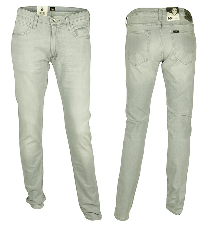 

Lee Luke Jeansy Rurki Slim Tapered Szare W31 L32