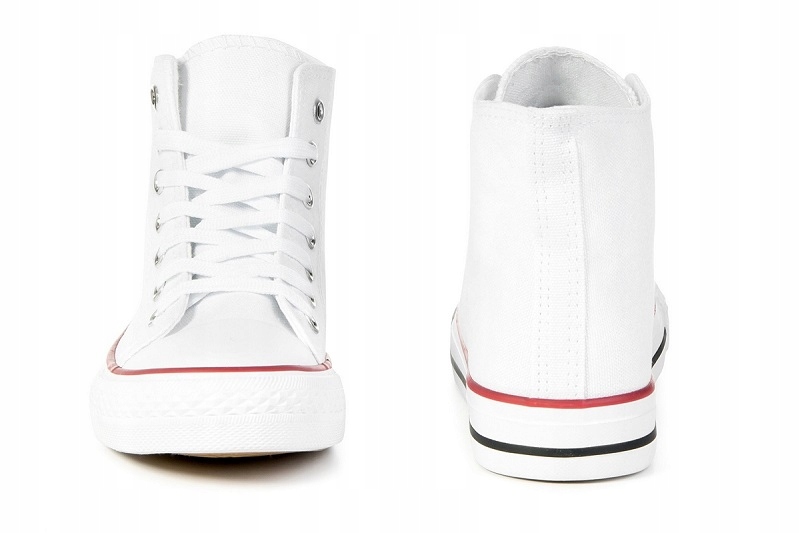 Buty sportowe Trampki męskie Tenisówki BIAŁE Rozmiar 43