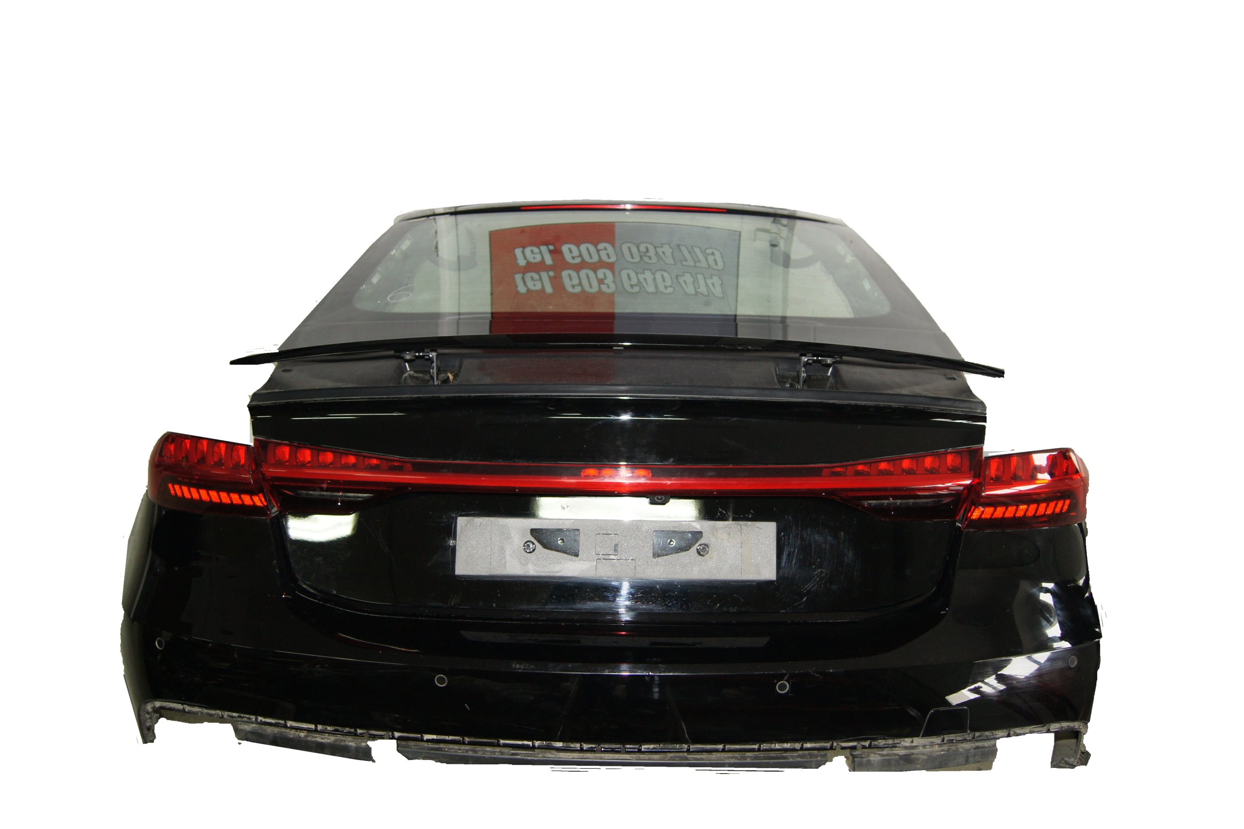 GD AUDI A7k 2018 КРИШКА ЗАД. ЗАДНЯ ФЛЮГЕР ФАРИ КОМПЛЕКТ