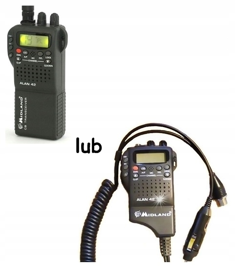 RADIO CB MIDLAND ALAN 42 DS + ANTENA MIDLAND LC29 Marka Alan/Midland