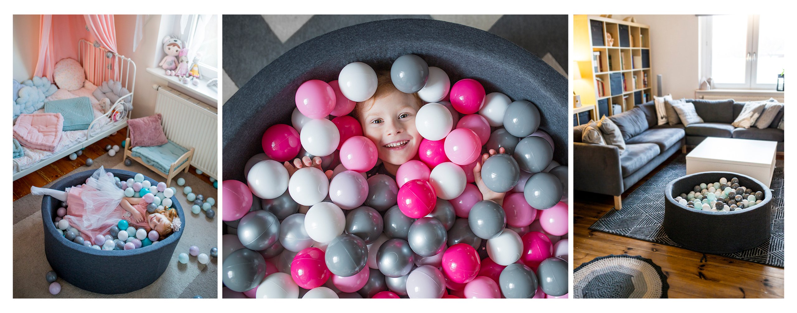 PIŁKI dla dzieci SUCHY BASEN 90szt 8cm 17kol Marka SaleNET