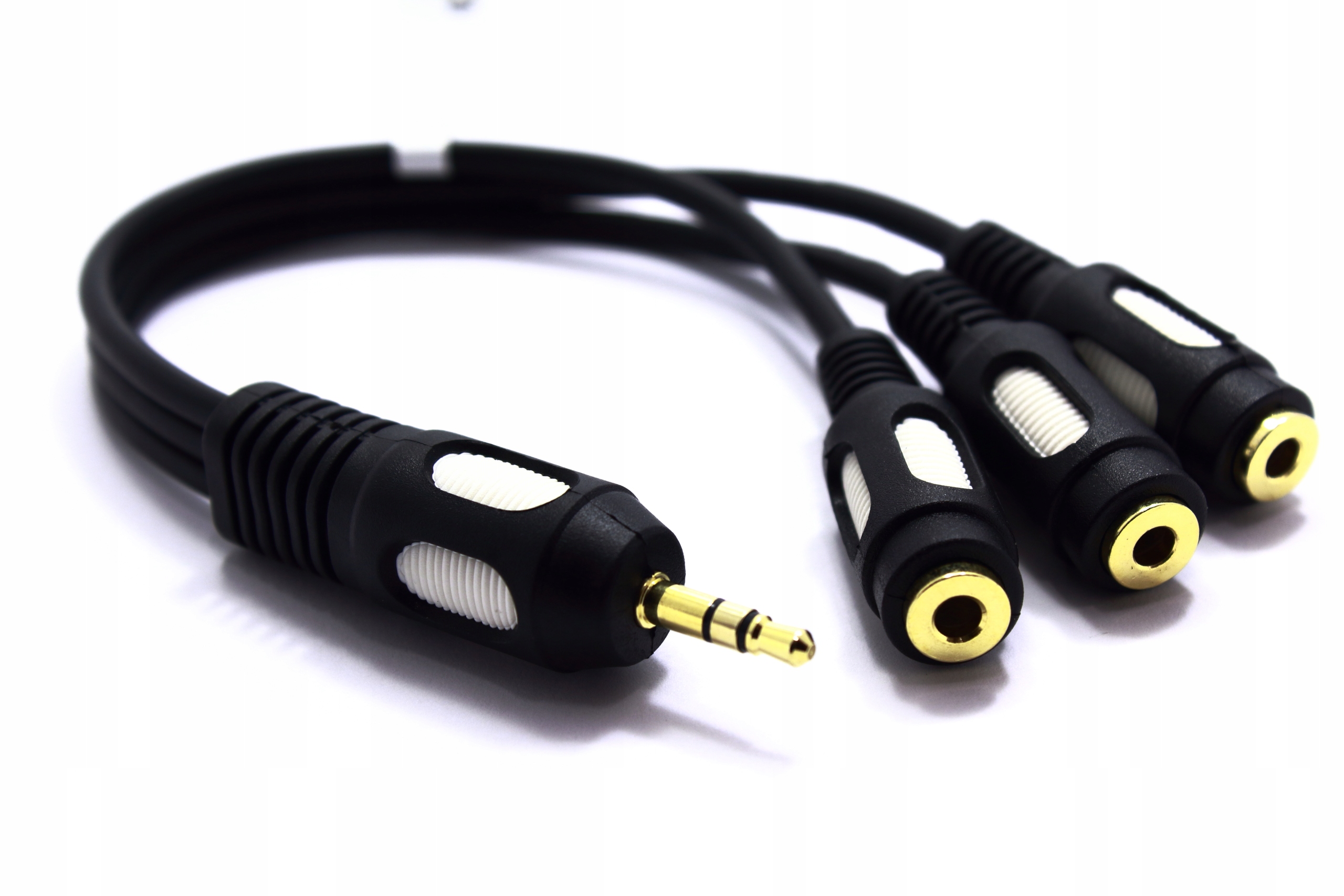 

Rozdzielacz Mini Jack 3X Rozgałęźnik Aux Vitalco