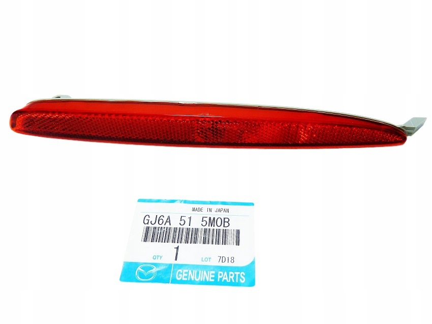 Odrazka Zadního Nárazníku Levá Mazda 6 Gg Gy